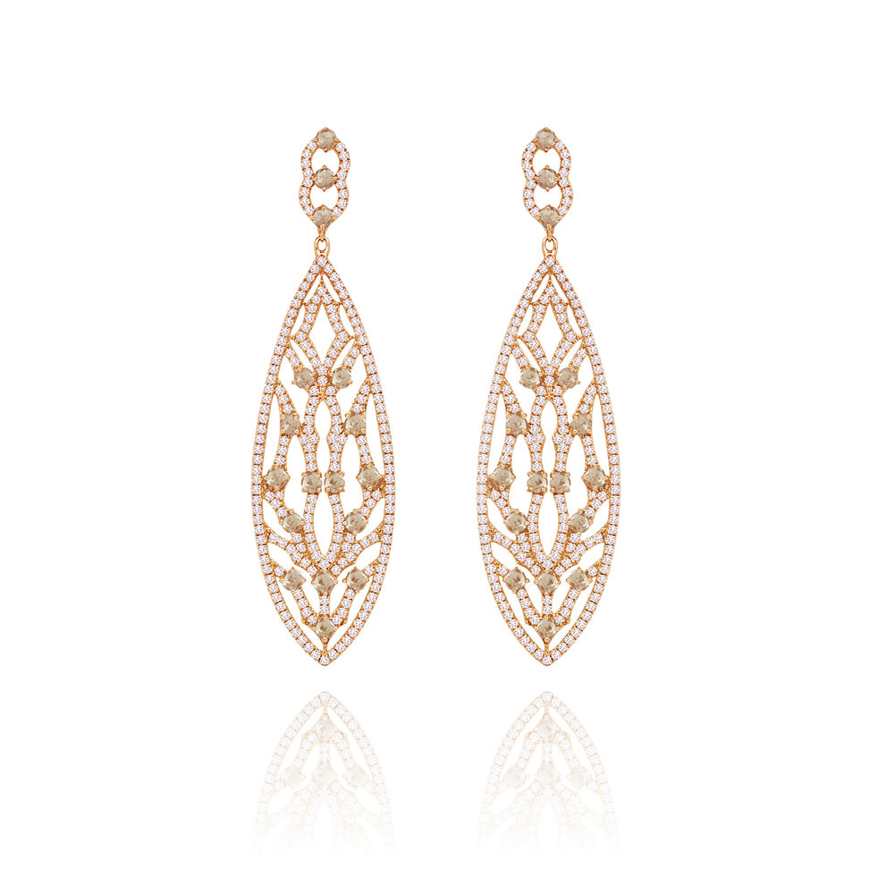 Sutra Diamond Chandelier Earrings  | Annoushka jewelley
